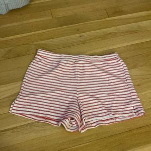 Aerie striped beach shorts